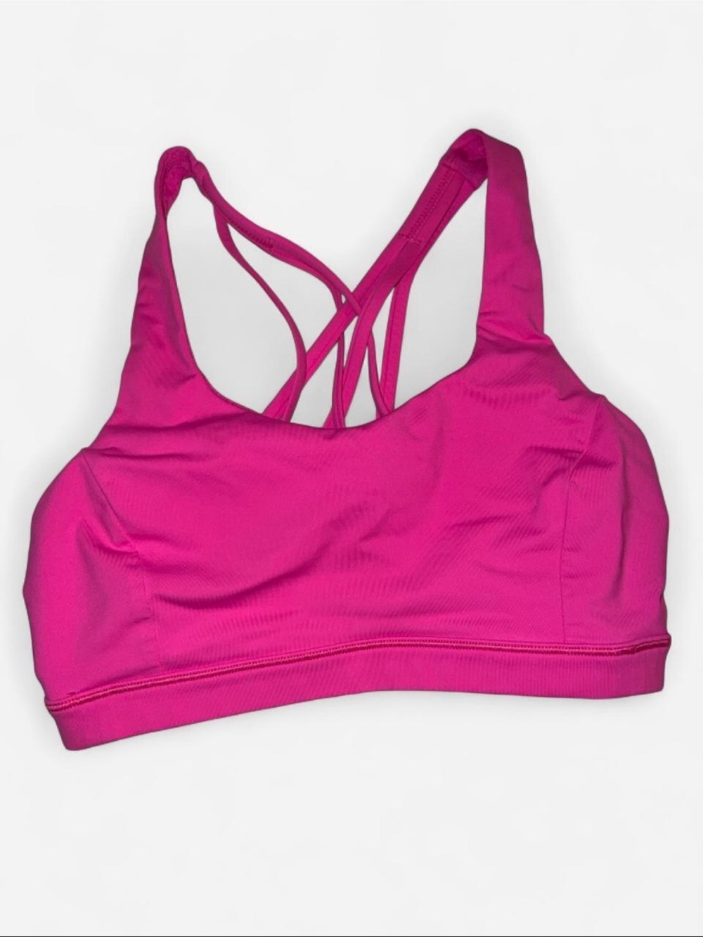Size 4 Lululemon pink sports bra